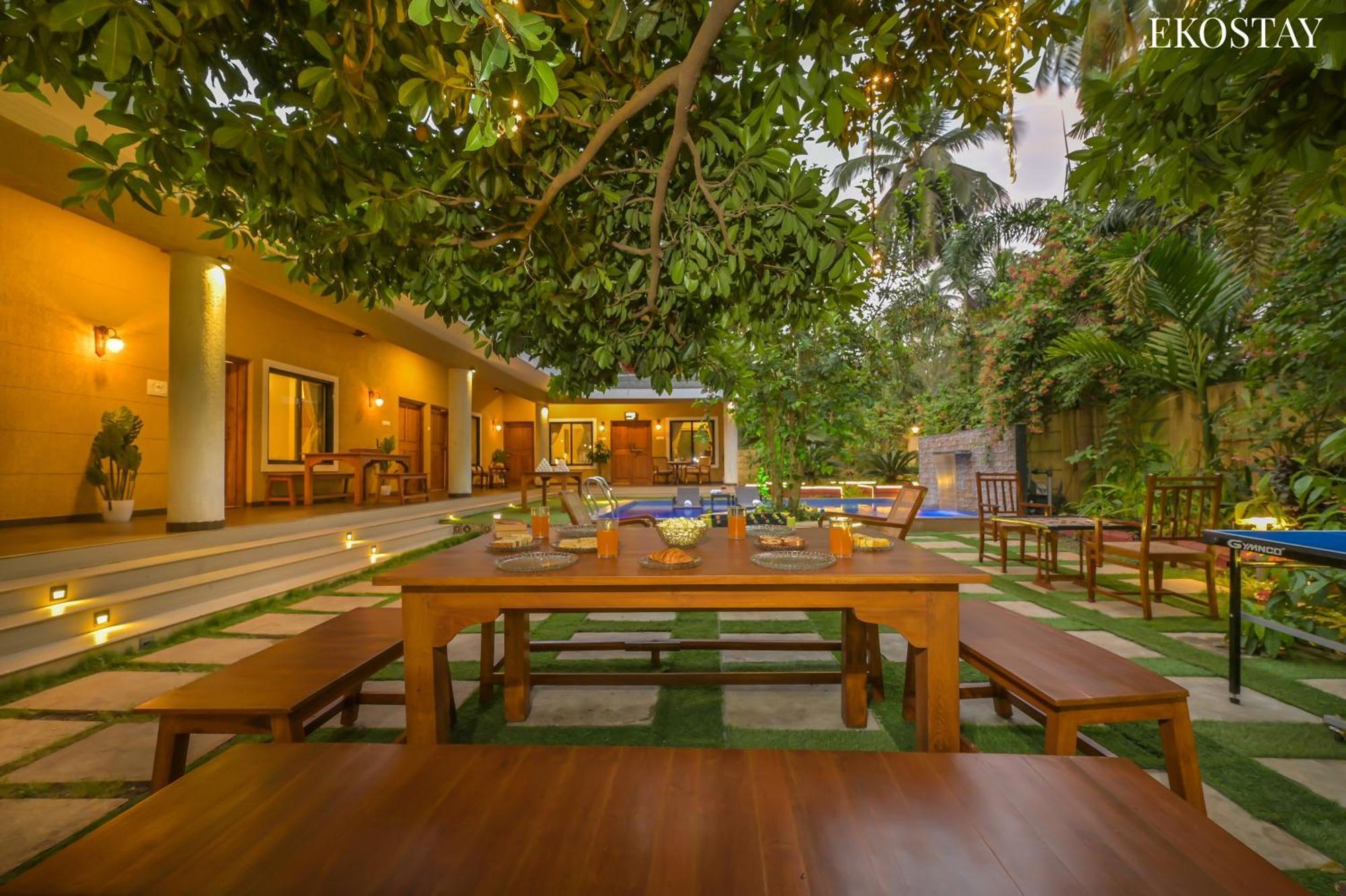 EKO STAY Gold- Casa Zul Villa Alībāg Exterior foto