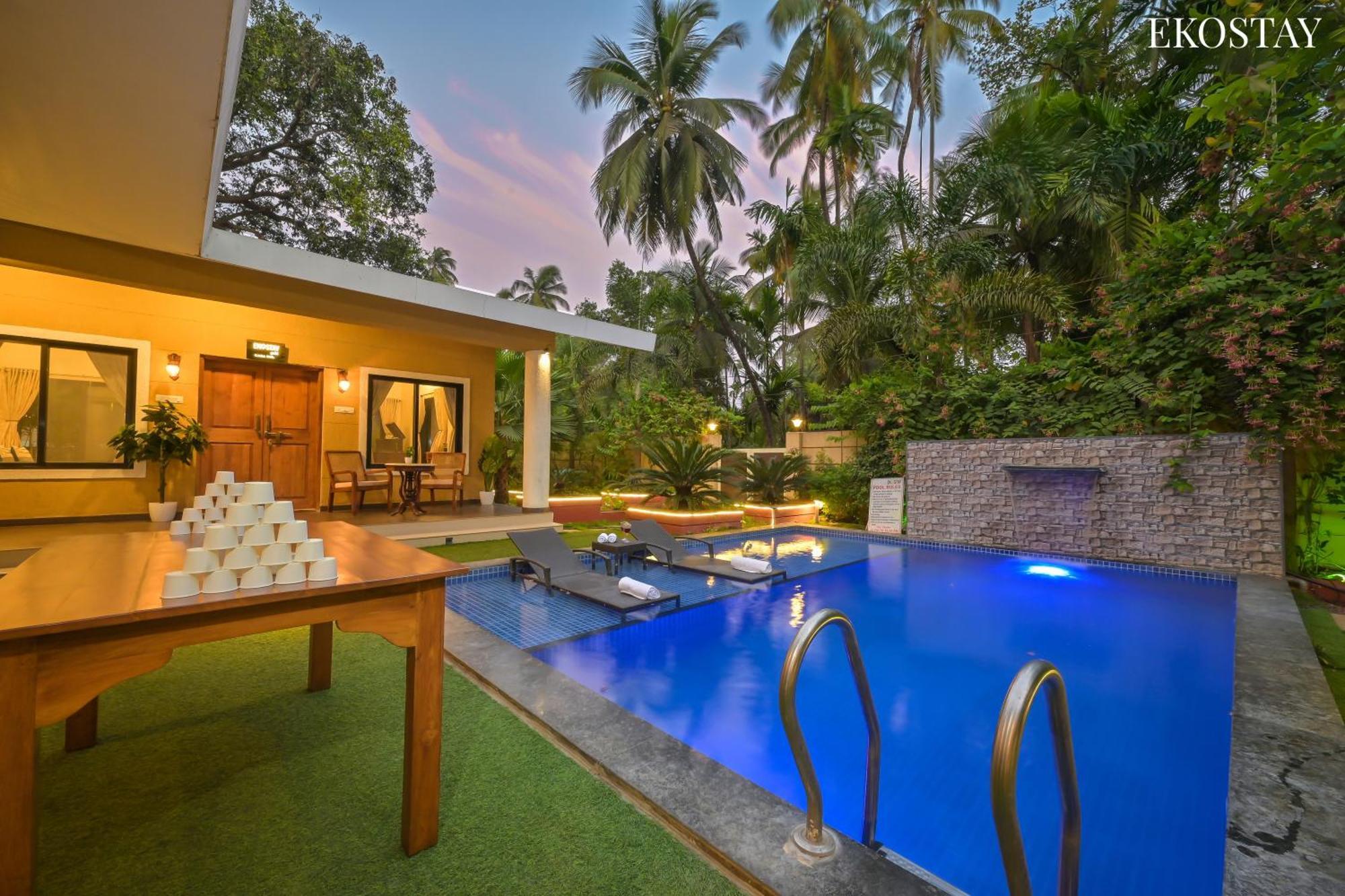 EKO STAY Gold- Casa Zul Villa Alībāg Exterior foto