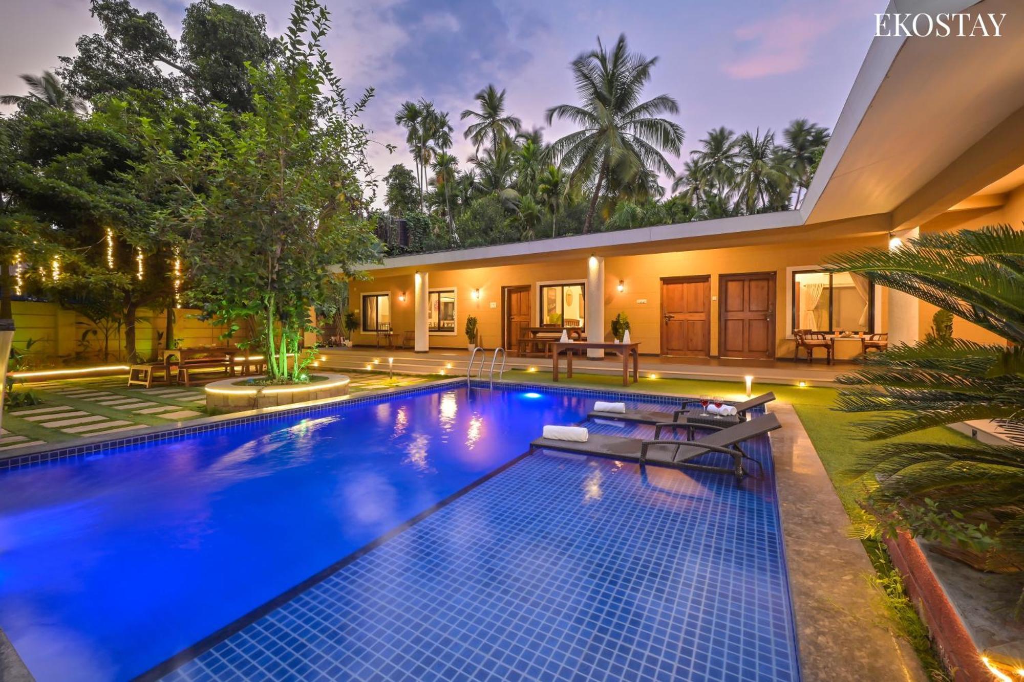 EKO STAY Gold- Casa Zul Villa Alībāg Exterior foto